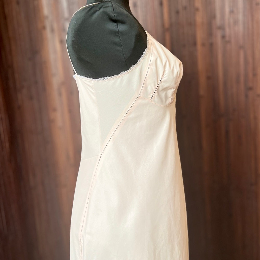 Emilio PUCCI Slip Pale Pink Vintage Negligee 1960s Formfit Rogers Lingerie - Picture 8 of 11